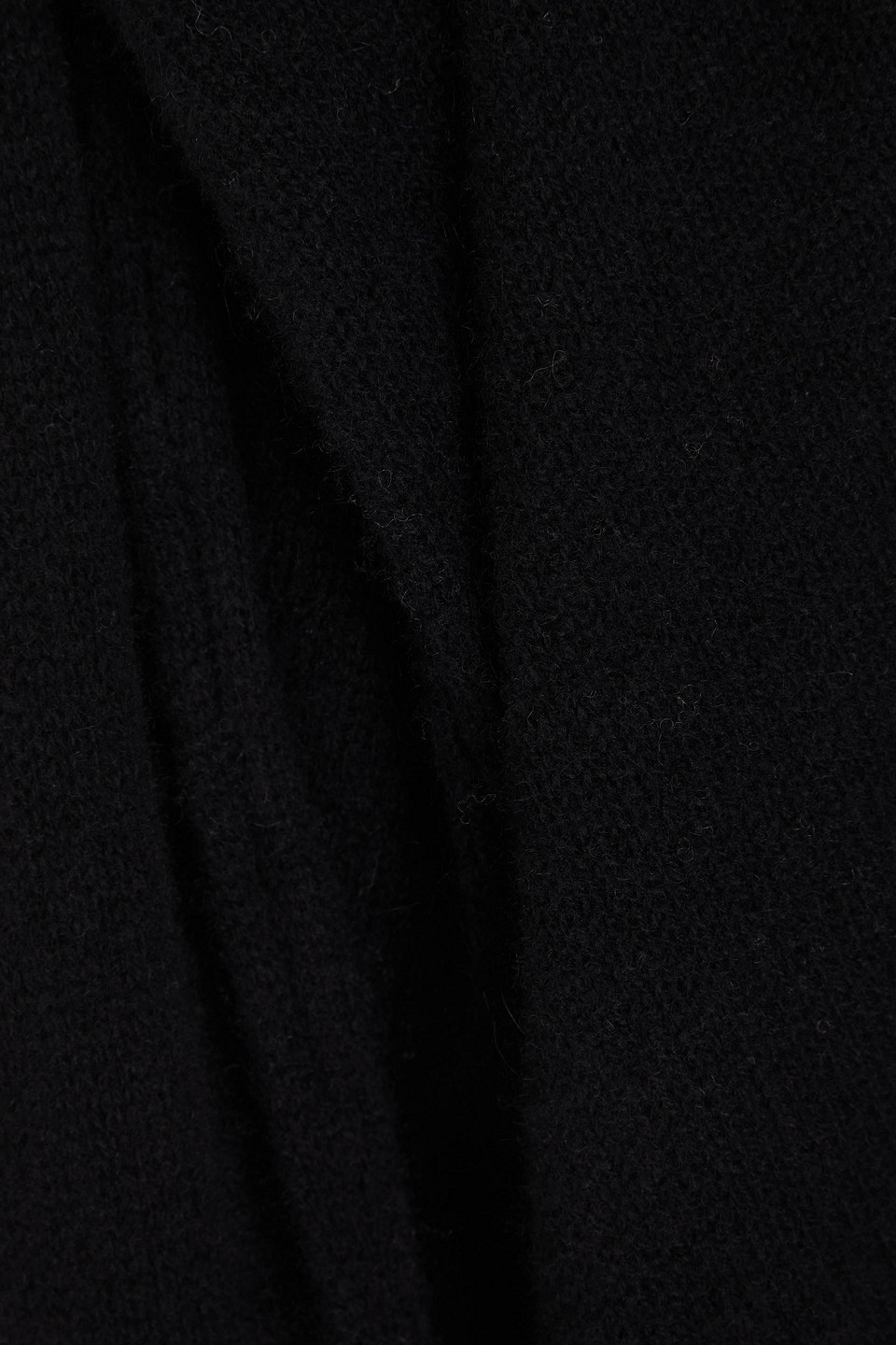 Naadam Kaschmirpullover Mit Polokragen In Schwarz