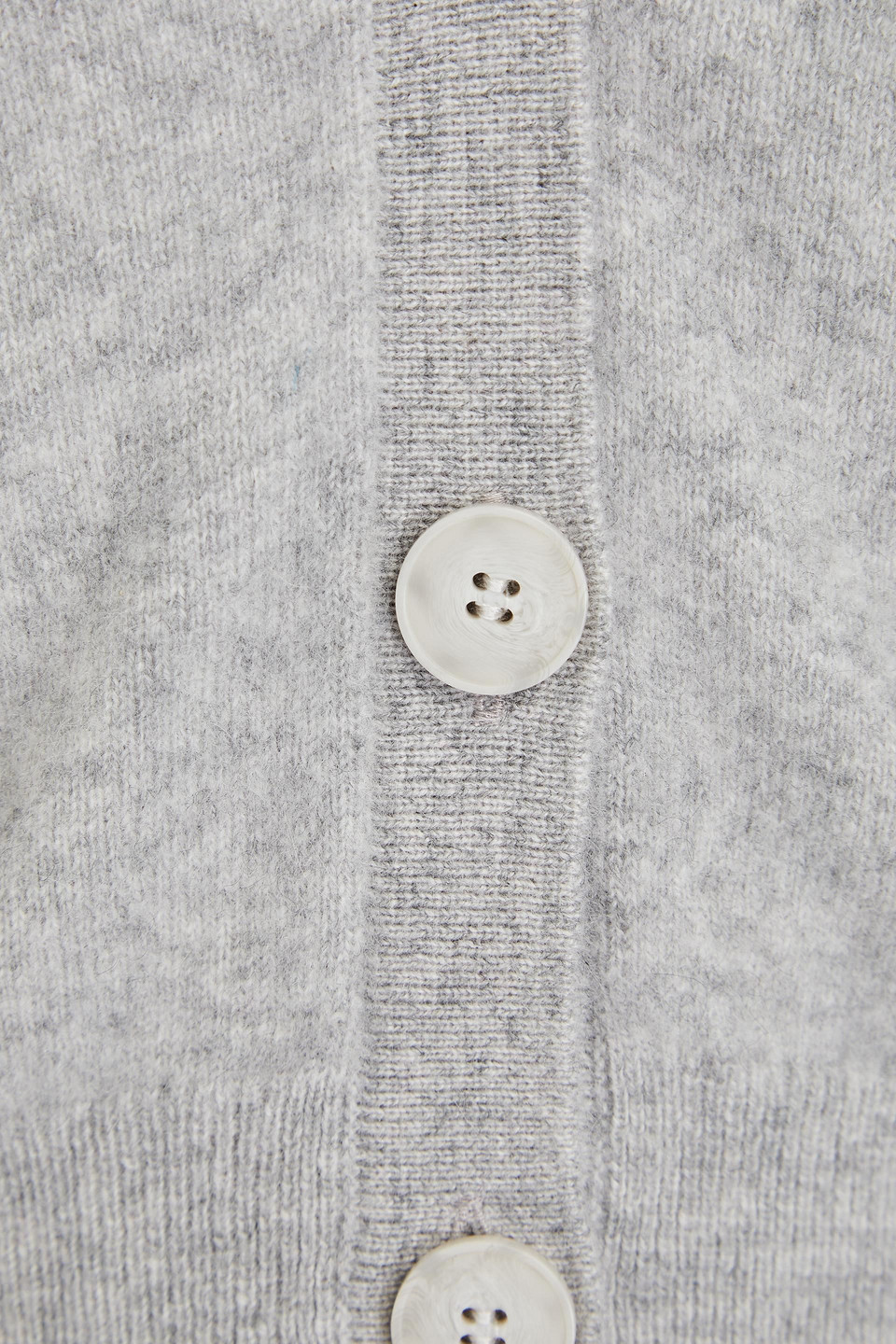 Shop Naadam Cropped Cashmere Cardigan In Hellgrau