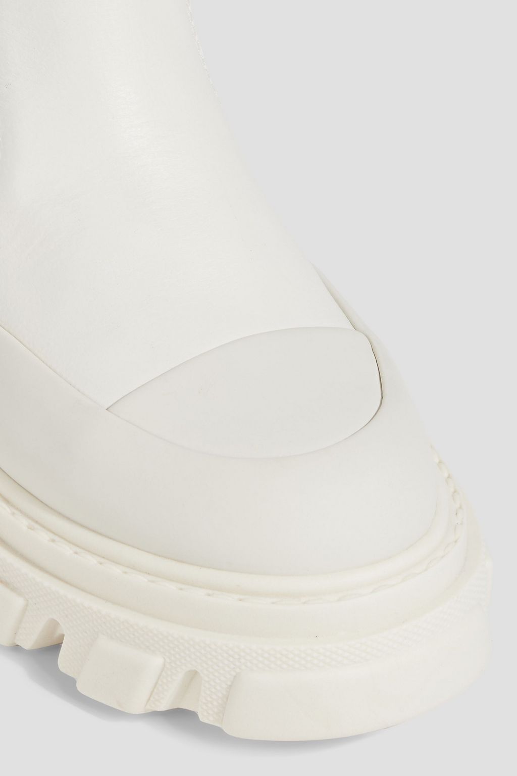 GANNI Leather Chelsea boots