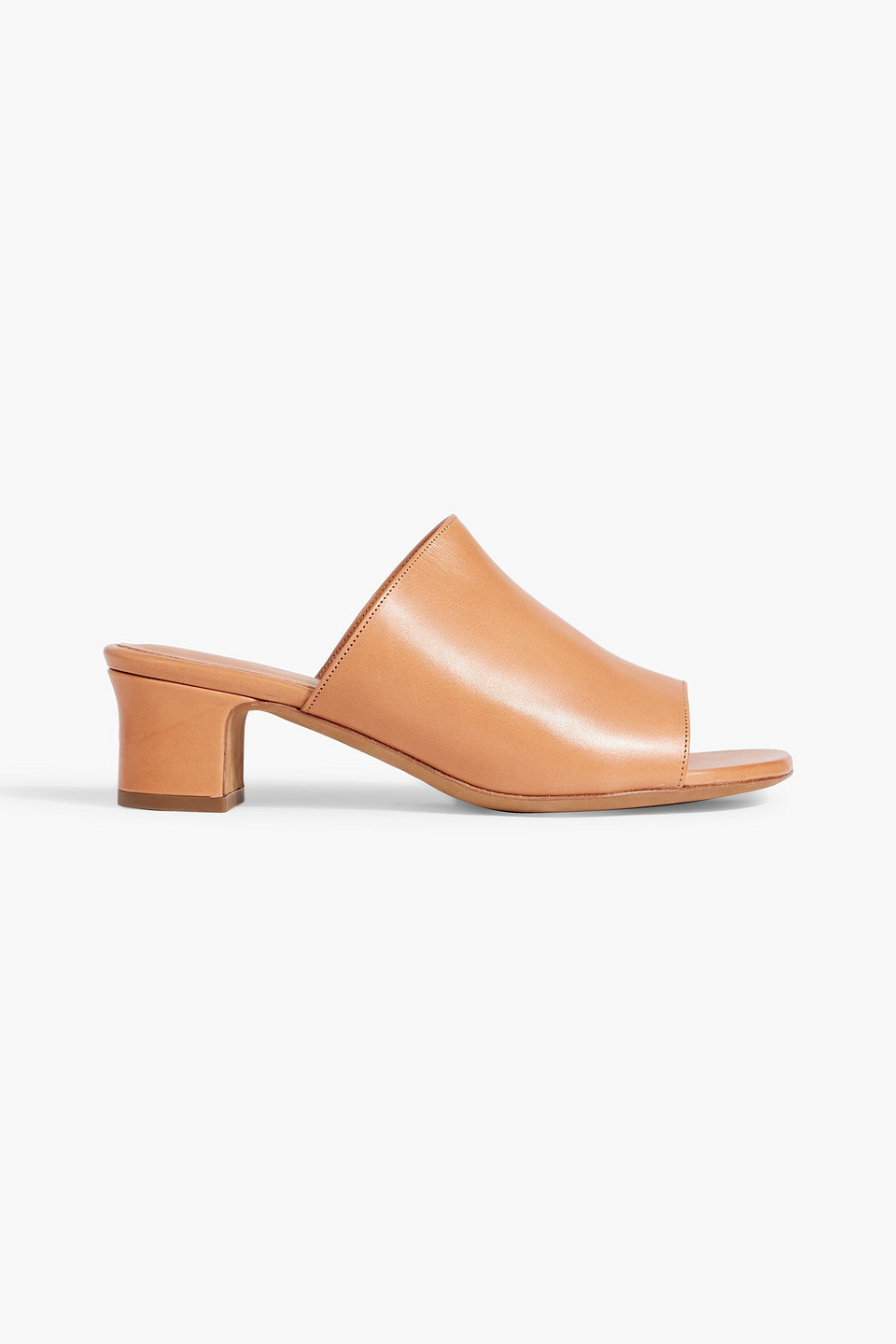 Mansur Gavriel Sun Slide Sandal In Camelfarben