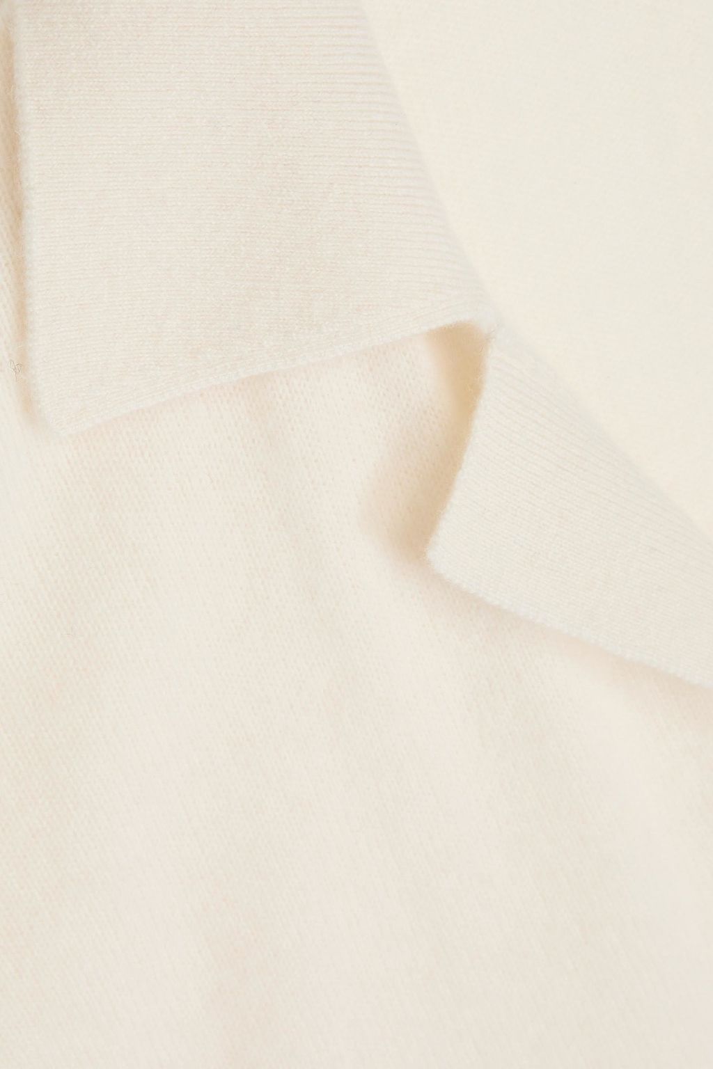 NAADAM Mélange cashmere polo sweater