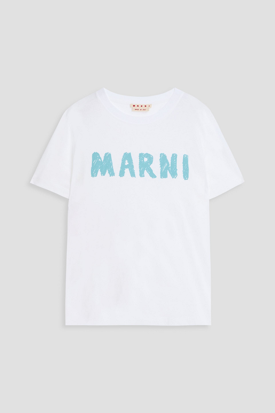 Marni - Logo-print cotton-jersey T-shirt - White - IT 44
