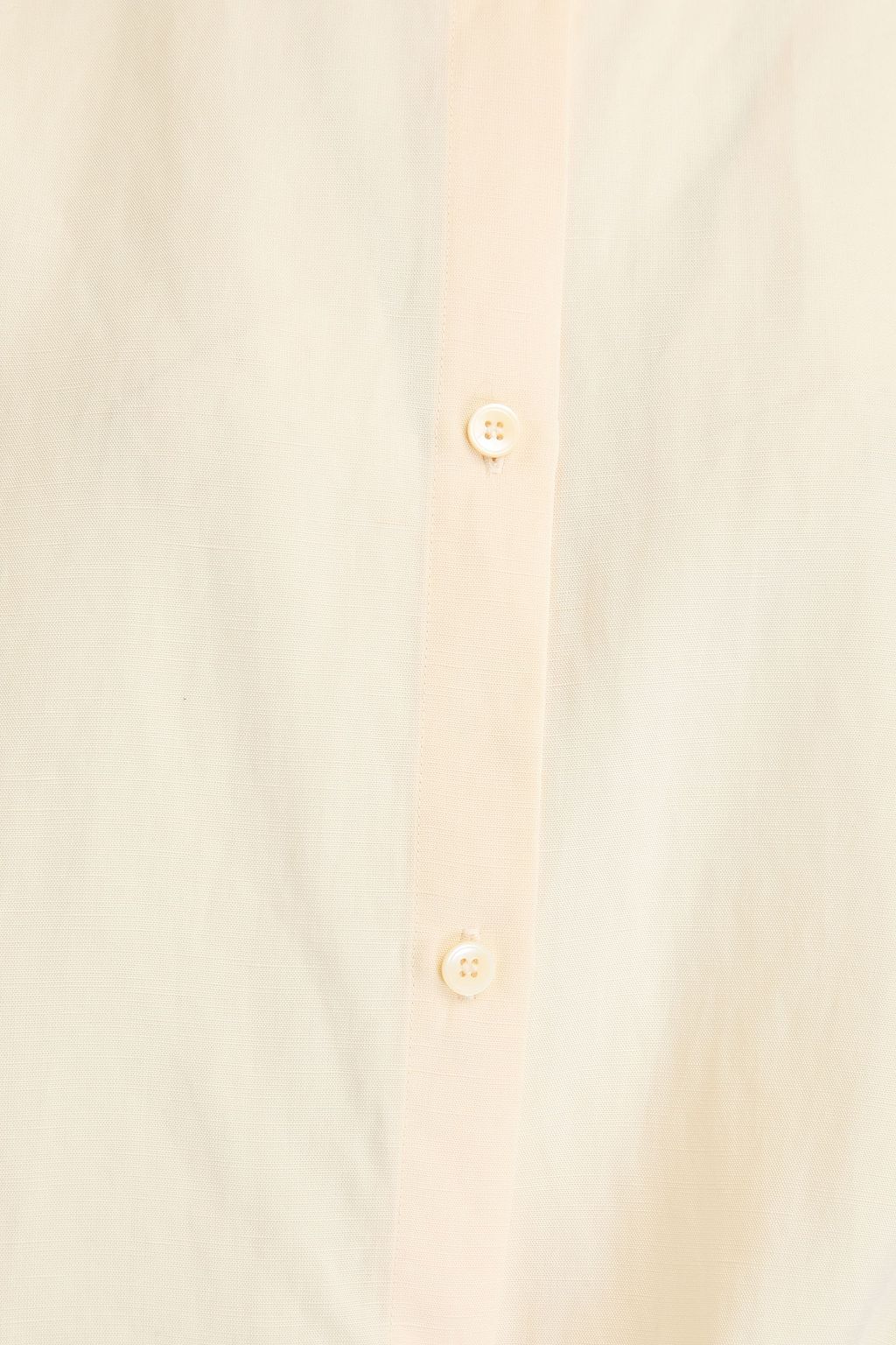 TOTEME Lyocell and linen-blend shirt