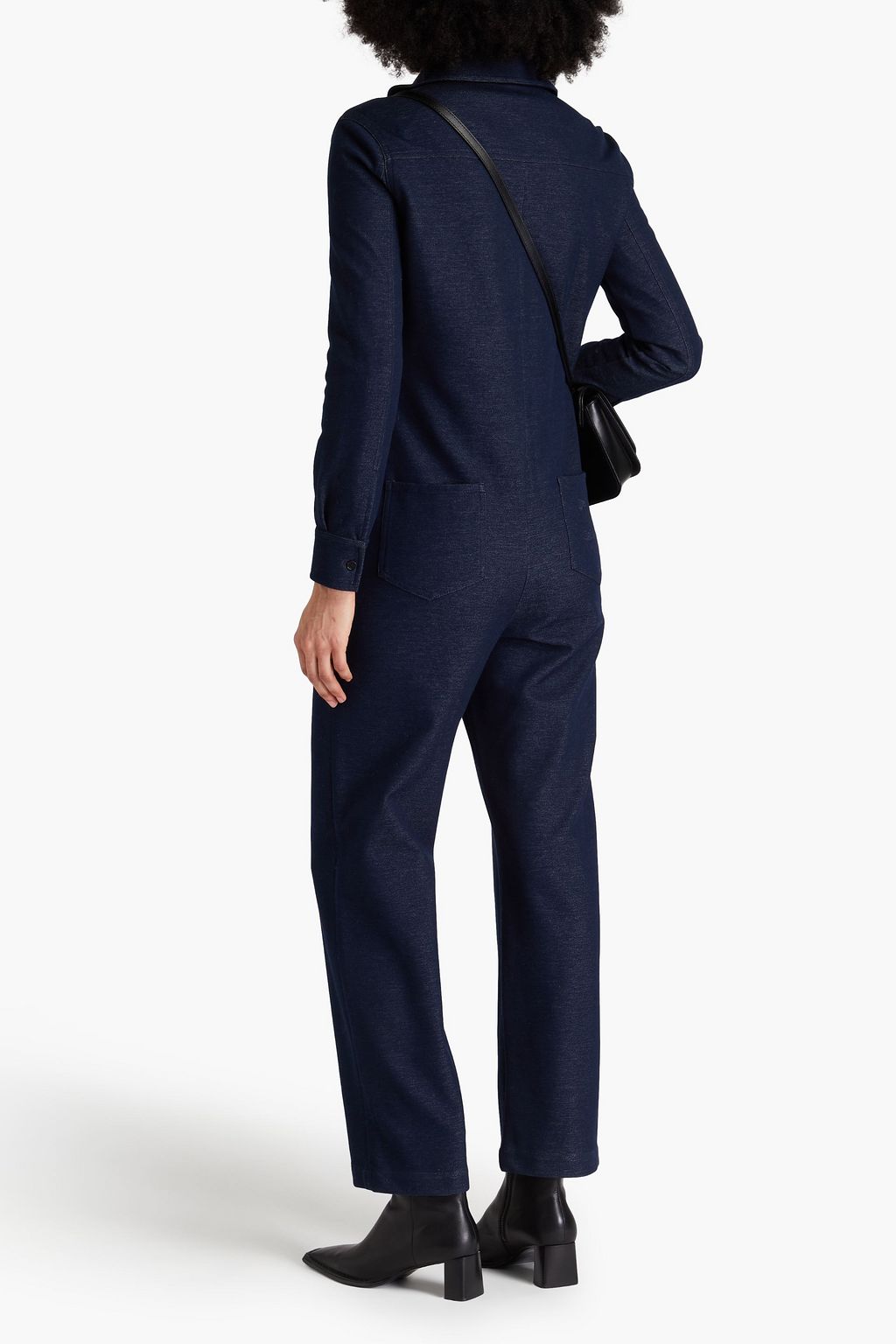 MAX MARA Cotton-blend jersey jumpsuit