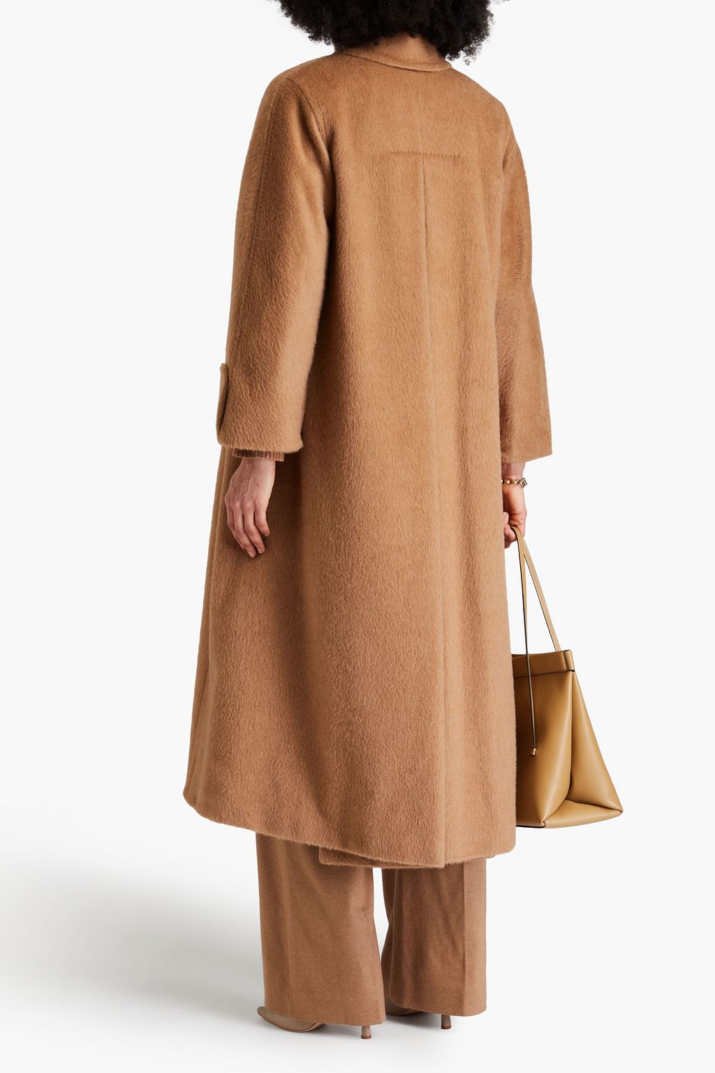 MAX MARA Caronte doppelreihiger Mantel aus Kamelhaar