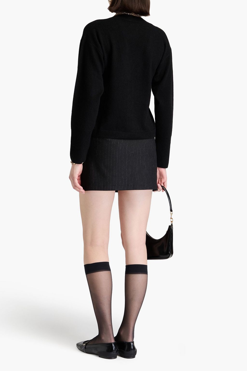 NAADAM Mélange cashmere cardigan