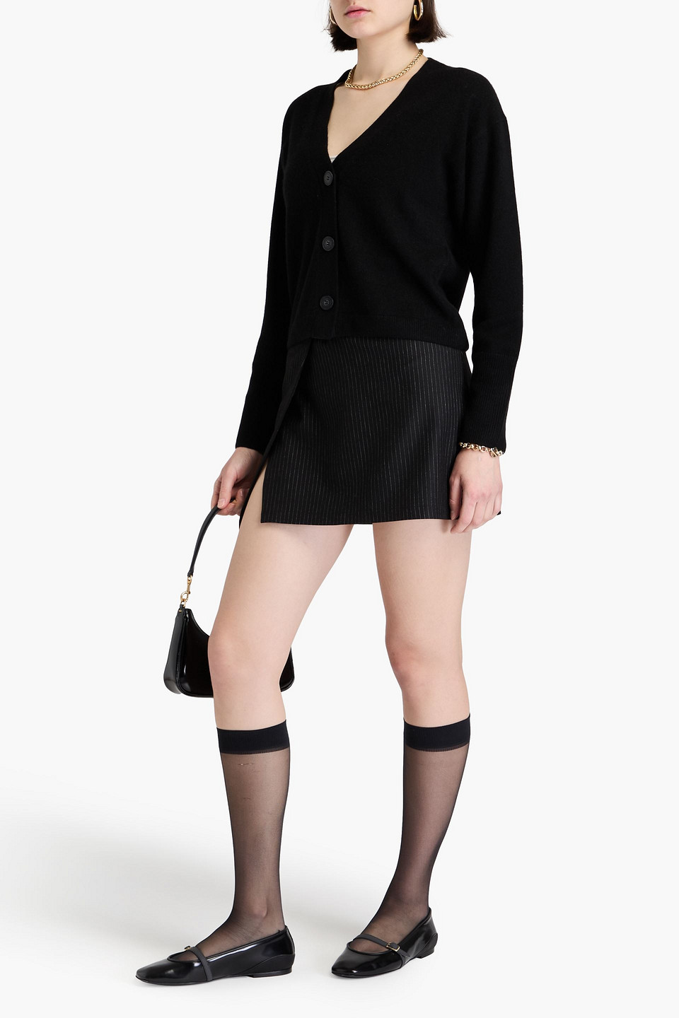 Naadam Cardigan Aus Kaschmir In Schwarz
