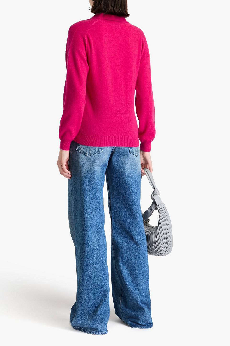 NAADAM CASHMERE POLO SWEATER
