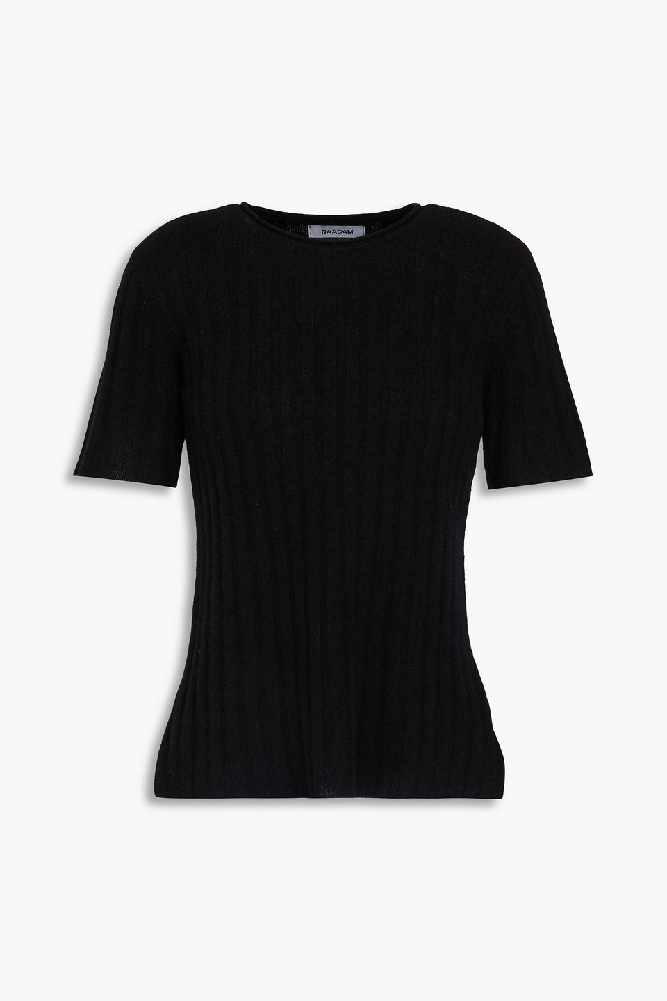 Naadam Gerippter Kaschmirpullover In Schwarz