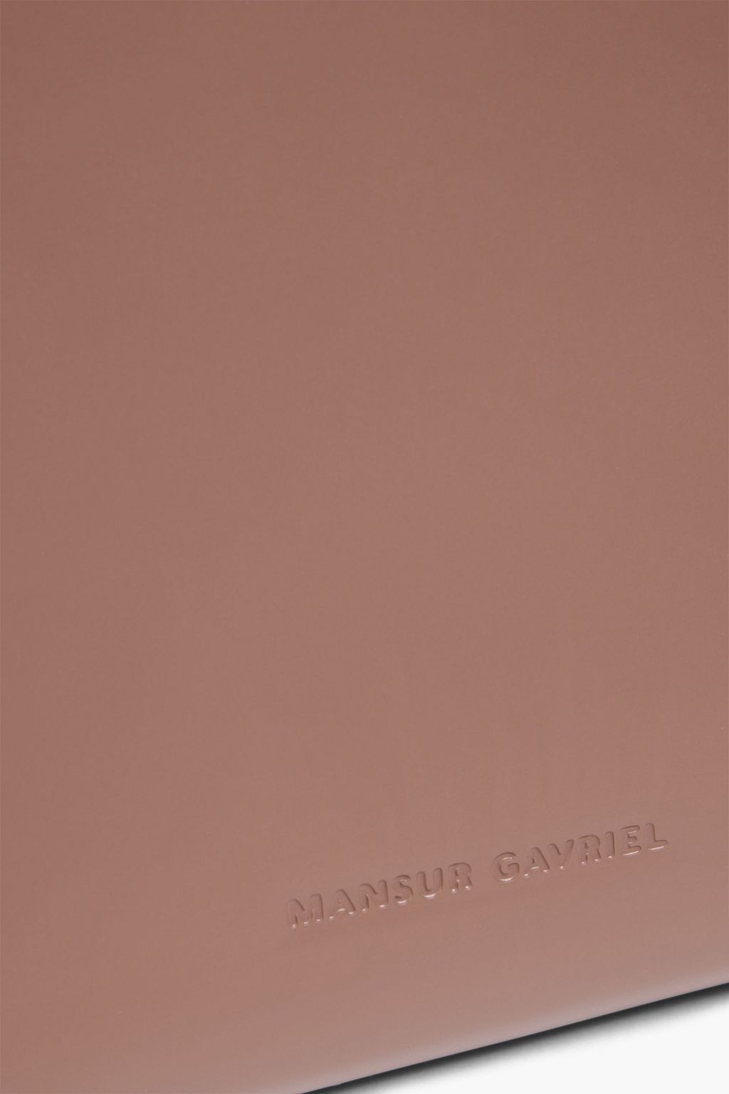 MANSUR GAVRIEL حقيبة يد من قماش مطاطي