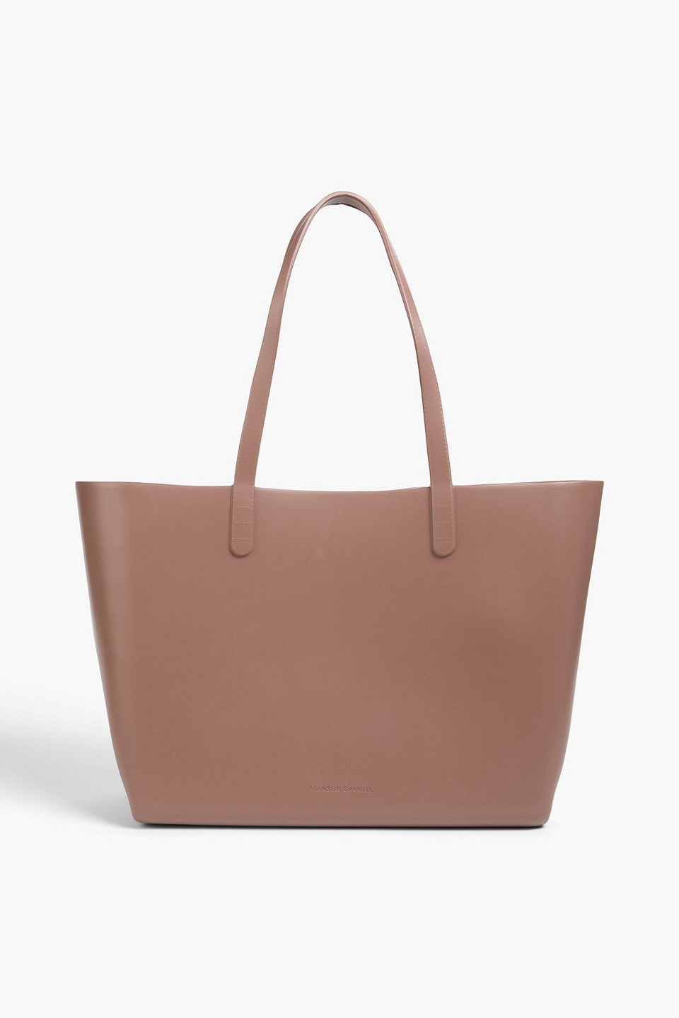 Mansur Gavriel Tote Bag Aus Gummi In Hellbraun
