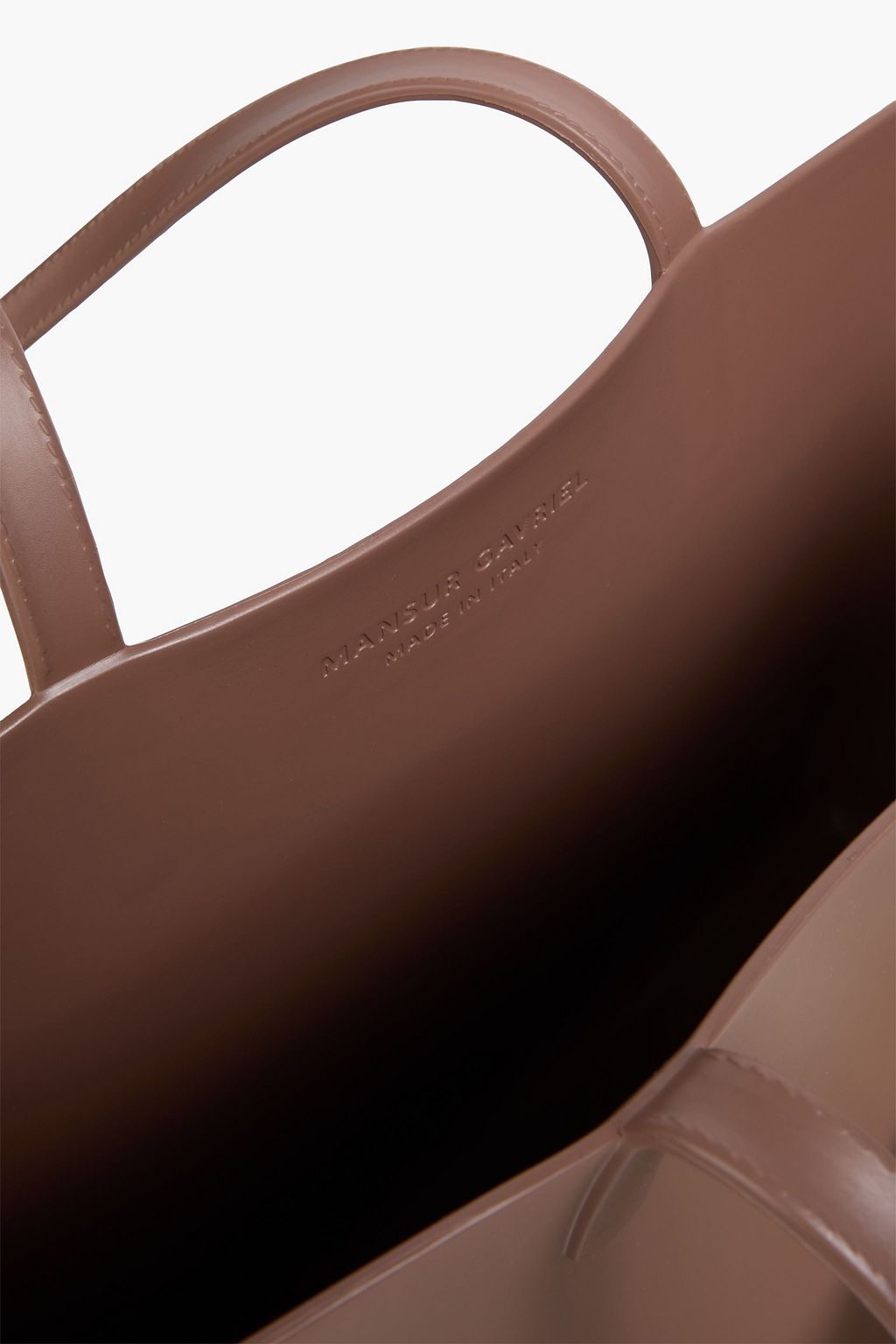 MANSUR GAVRIEL حقيبة يد من قماش مطاطي