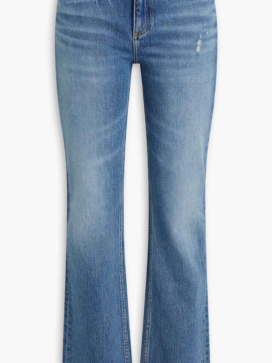 peyton mid-rise bootcut jeans