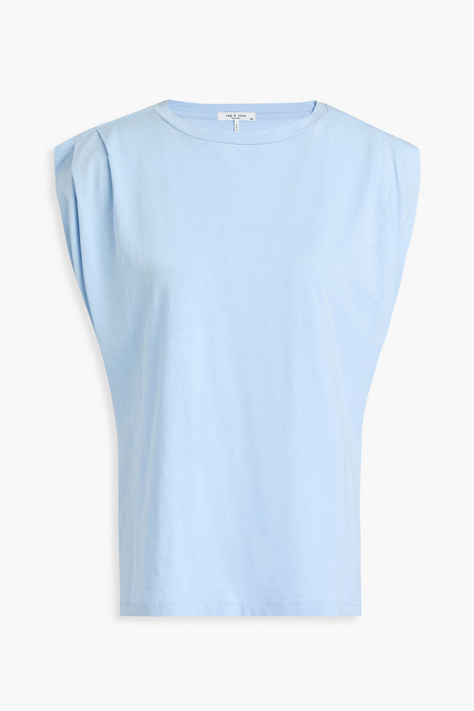 rag & bone - The Slub Pima cotton-jersey tank - Blue - L