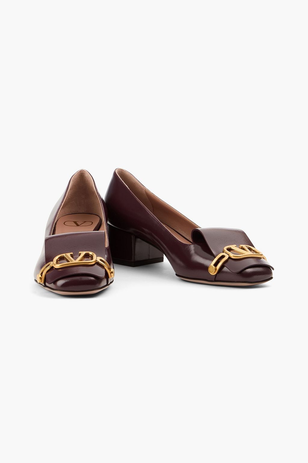 VALENTINO GARAVANI VLOGO patent-leather pumps