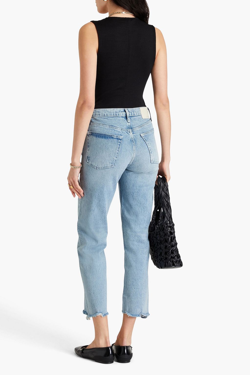 RAG & BONE بلوزة بنسيج محبوك