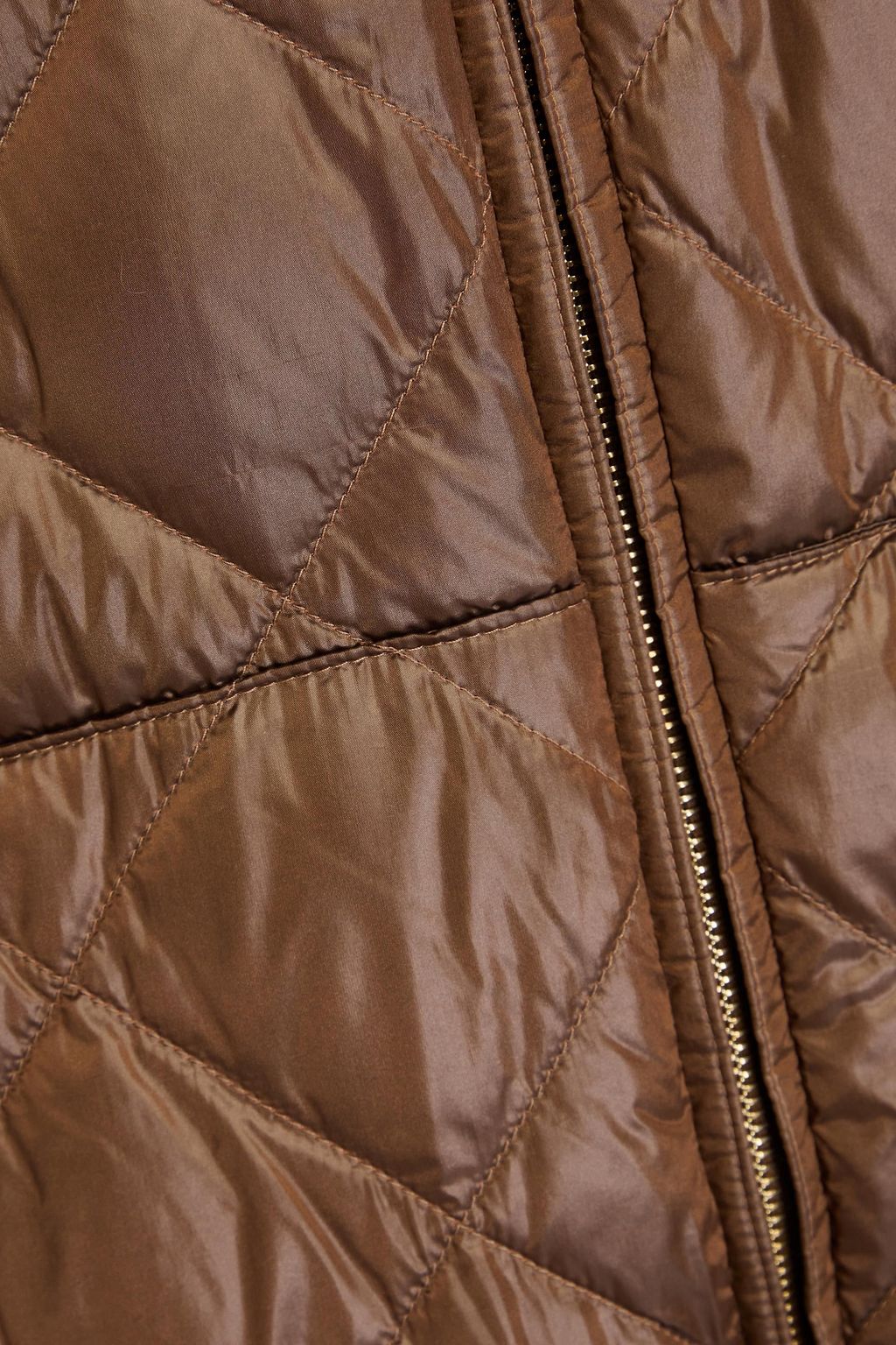 MAX MARA Reversible quilted shell hooded down coat