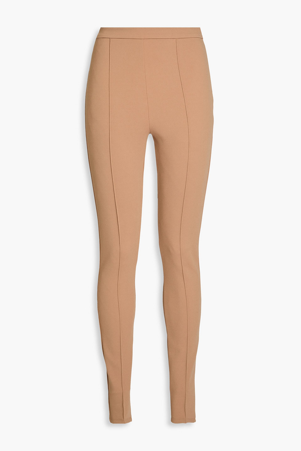 Max Mara Torino Eng Geschnittene Hose Aus Drillich In Camelfarben
