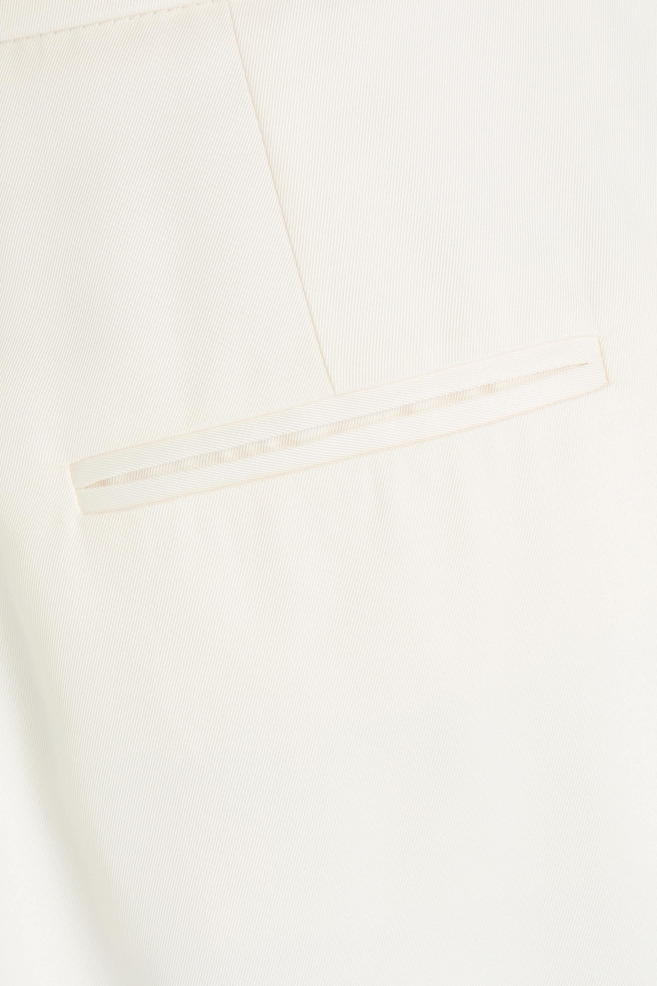 ALEXANDER MCQUEEN PLEATED TWILL SHORTS