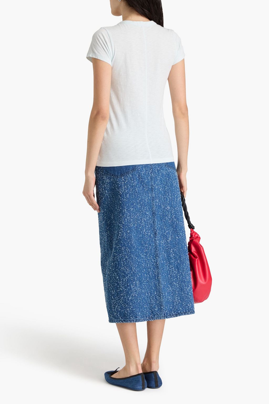 RAG & BONE Slub Pima cotton-jersey T-shirt