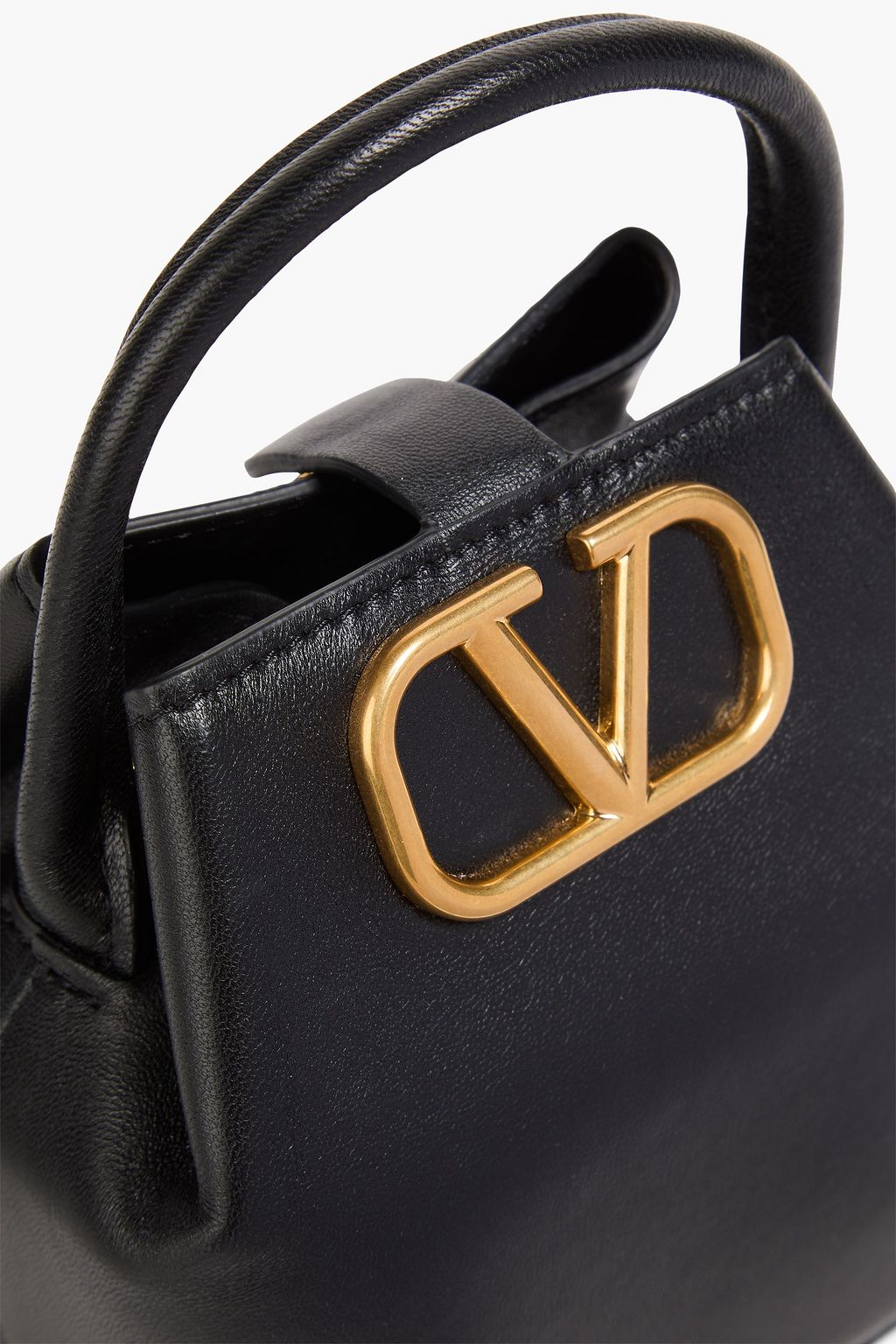 VALENTINO GARAVANI VLOGO leather bucket bag