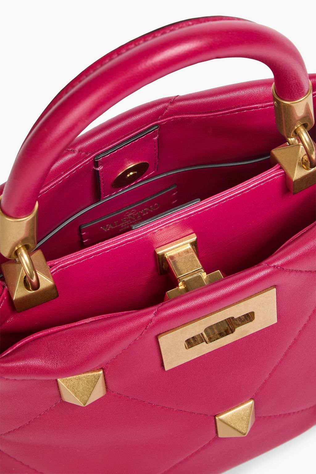 VALENTINO GARAVANI Roman Stud quilted leather tote