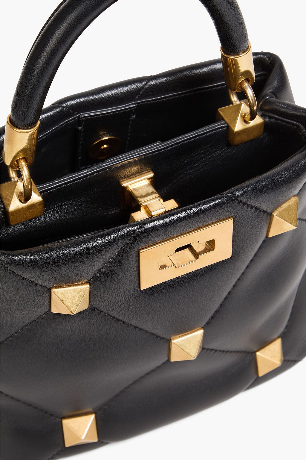 VALENTINO GARAVANI Roman Stud quilted leather tote