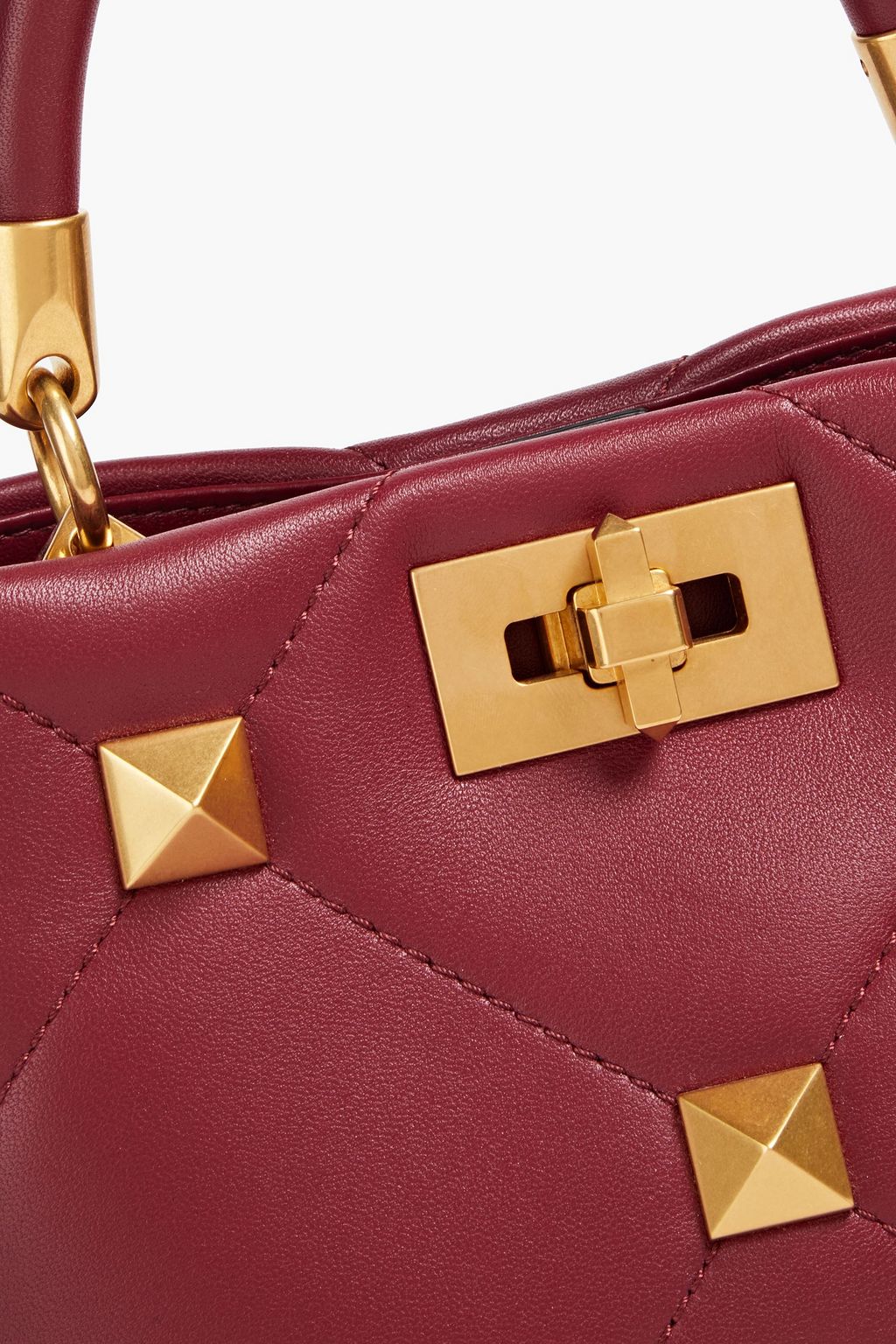 VALENTINO GARAVANI Roman Stud quilted leather tote