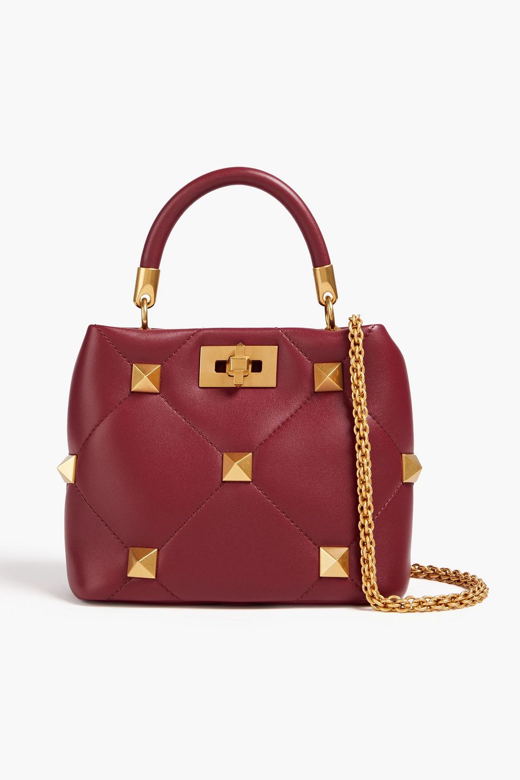 VALENTINO GARAVANI Roman Stud quilted leather tote