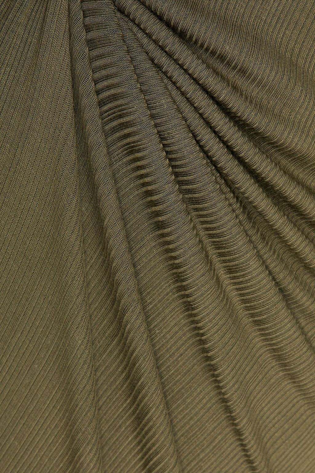 RAG & BONE リブ編みストレッチモダール マキシワンピース