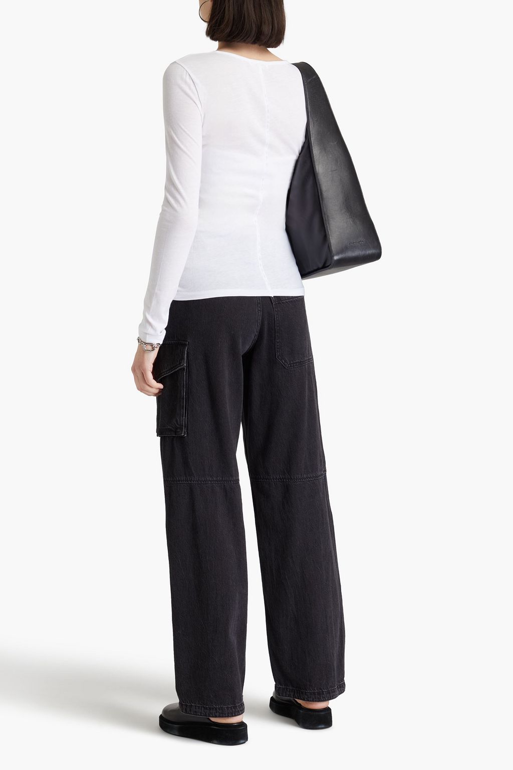 RAG & BONE コットン&モダール混ジャージー トップス