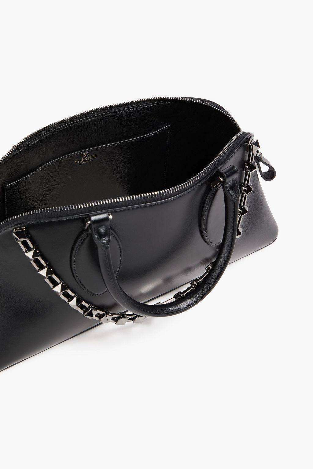 VALENTINO GARAVANI Rockstud leather tote