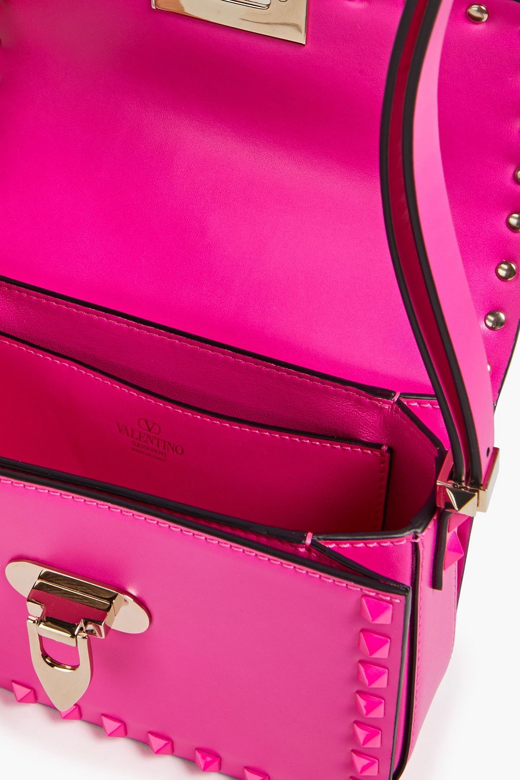VALENTINO GARAVANI Rockstud leather shoulder bag