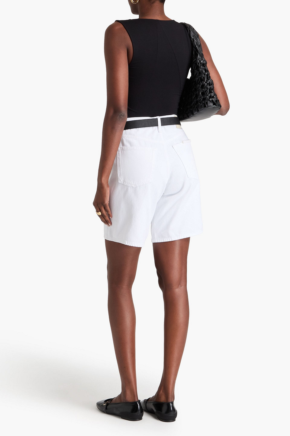 Rag & Bone Luca Modal-blend Jersey Tank In Black