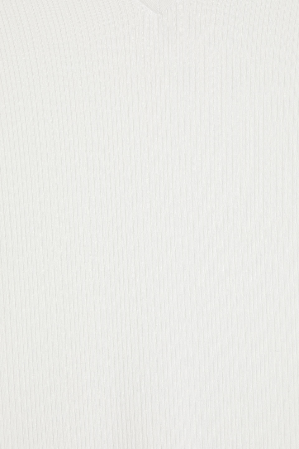 Rag & Bone Luca Ribbed Modal-blend Jersey T-shirt In White