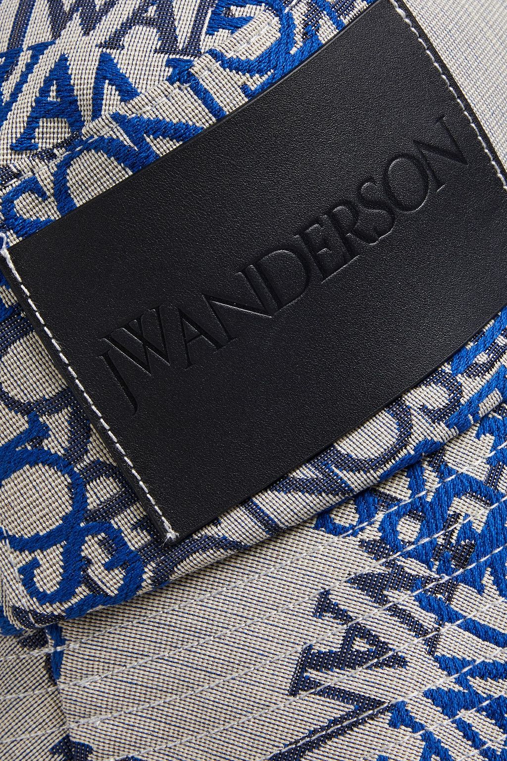 JW ANDERSON Asymmetric cotton-jacquard bucket hat