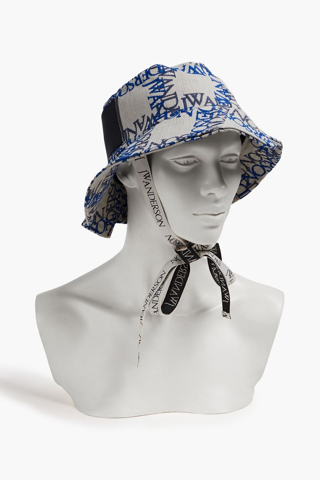 JW ANDERSON Asymmetric cotton-jacquard bucket hat