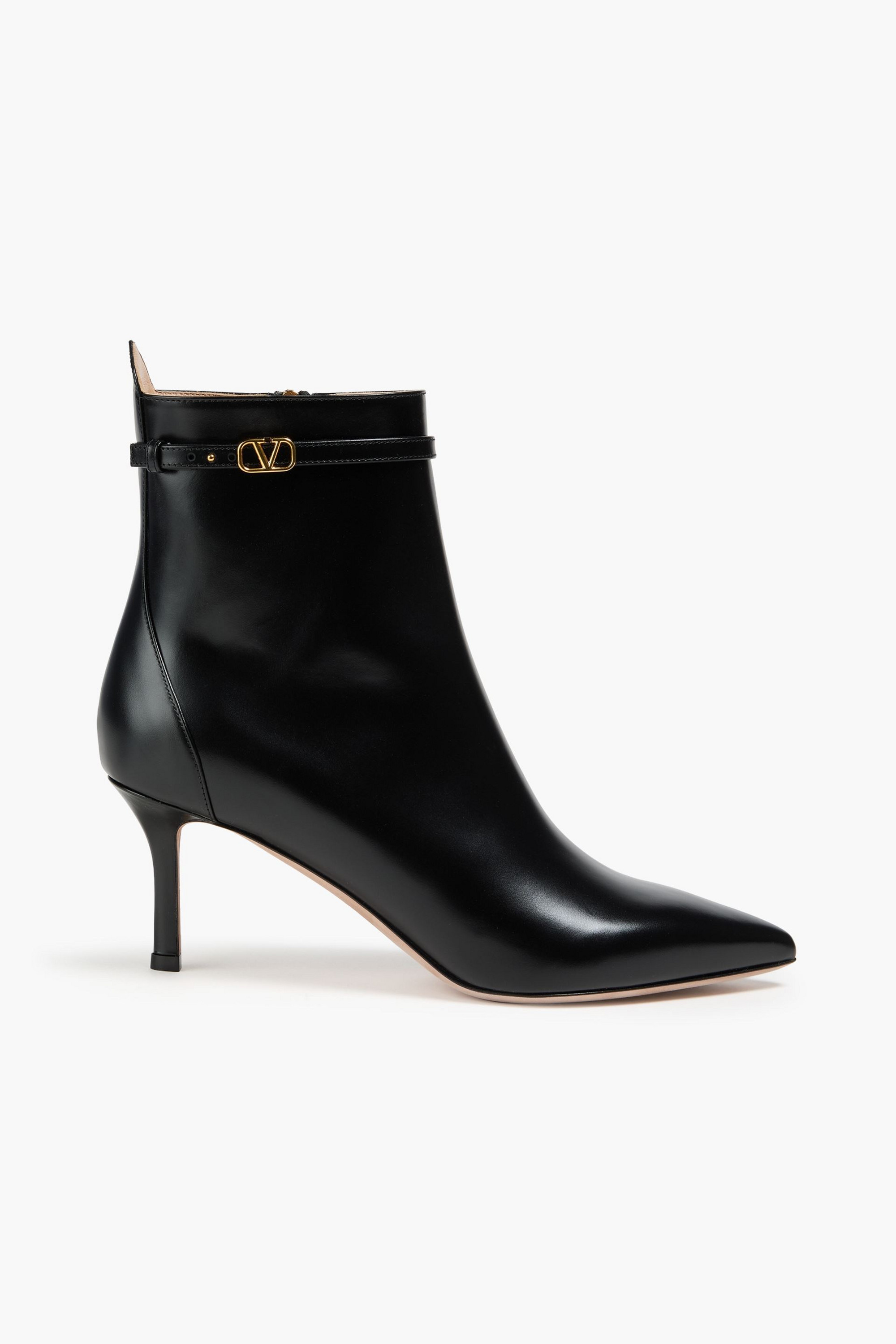 Valentino Garavani Tan-Go leather ankle boots