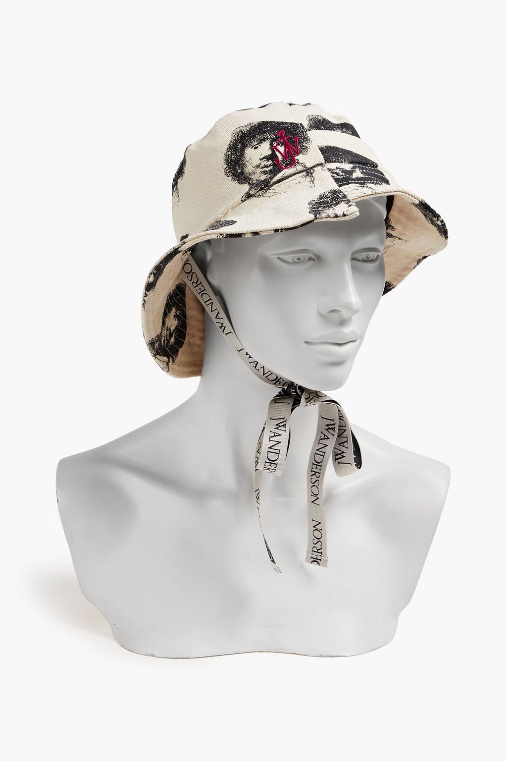 JW ANDERSON Printed cotton-canvas bucket hat