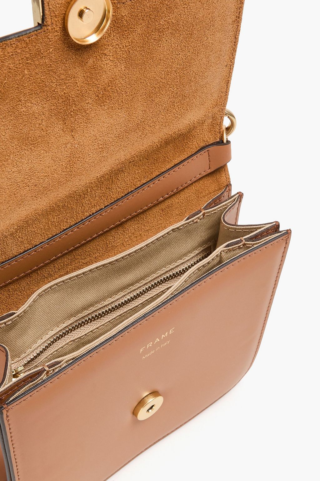 FRAME le signature Schultertasche aus Leder
