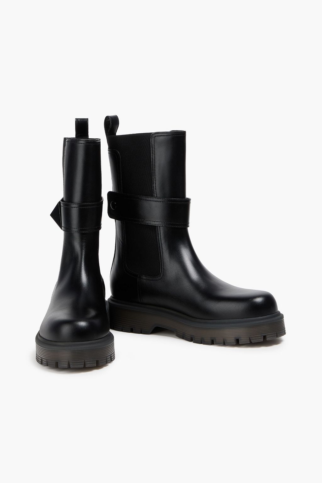 VALENTINO GARAVANI One Stud leather Chelsea boots