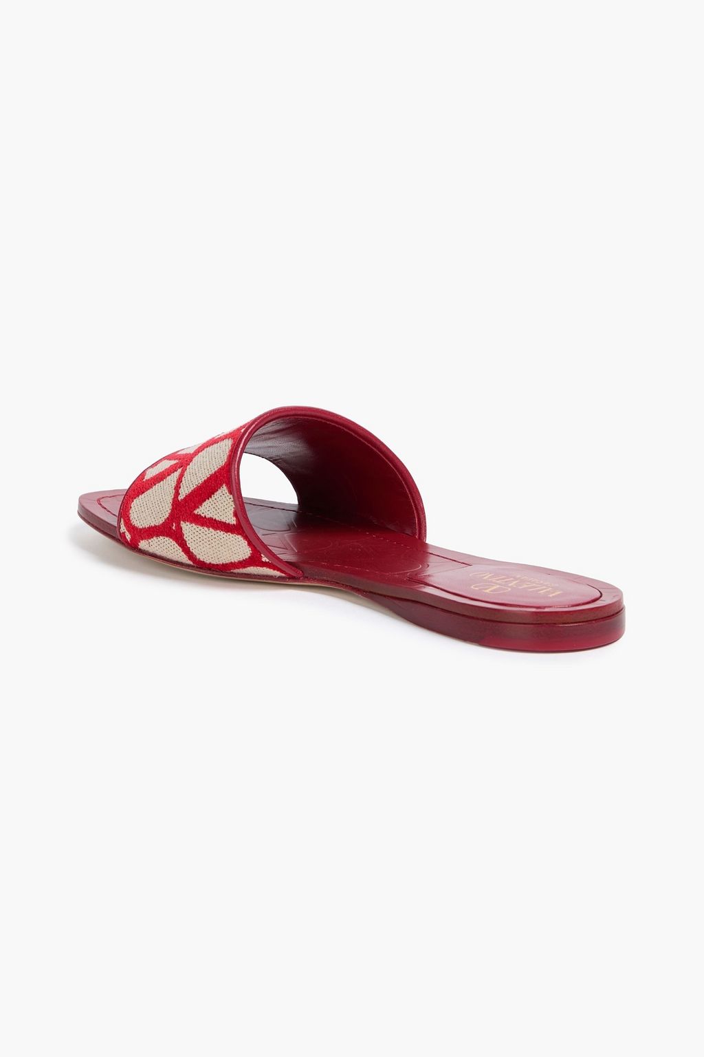 VALENTINO GARAVANI Jacquard slides