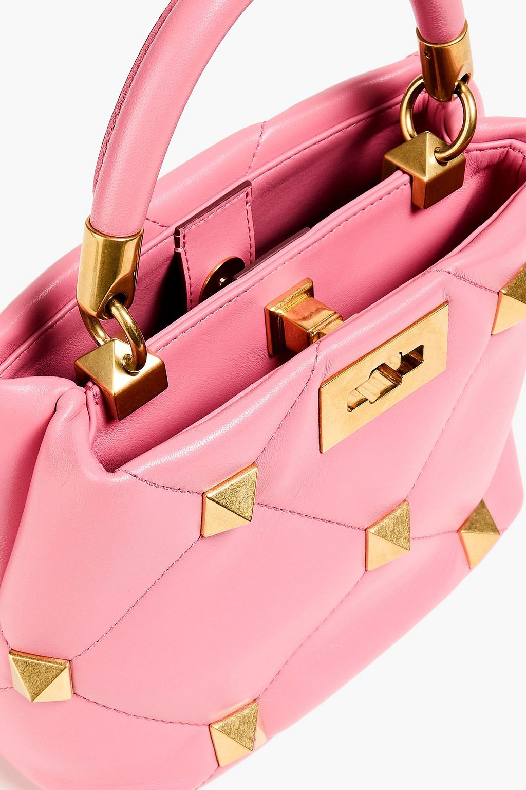 VALENTINO GARAVANI Roman Stud quilted leather tote