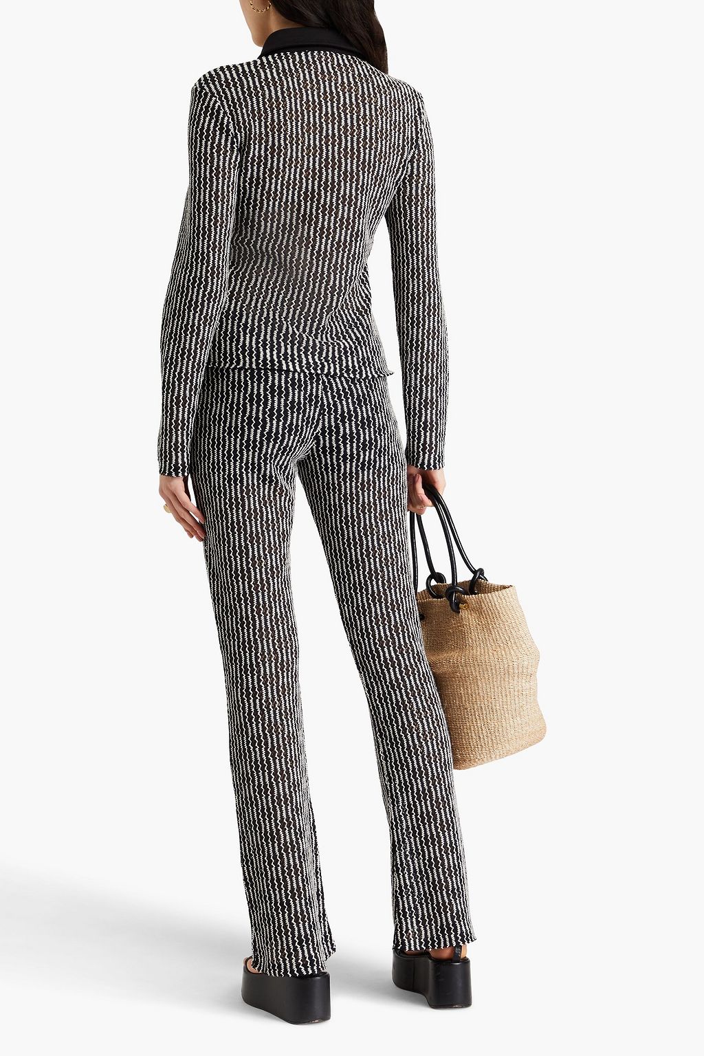 RAG & BONE قميص بولو جيجي من نسيج محبوك