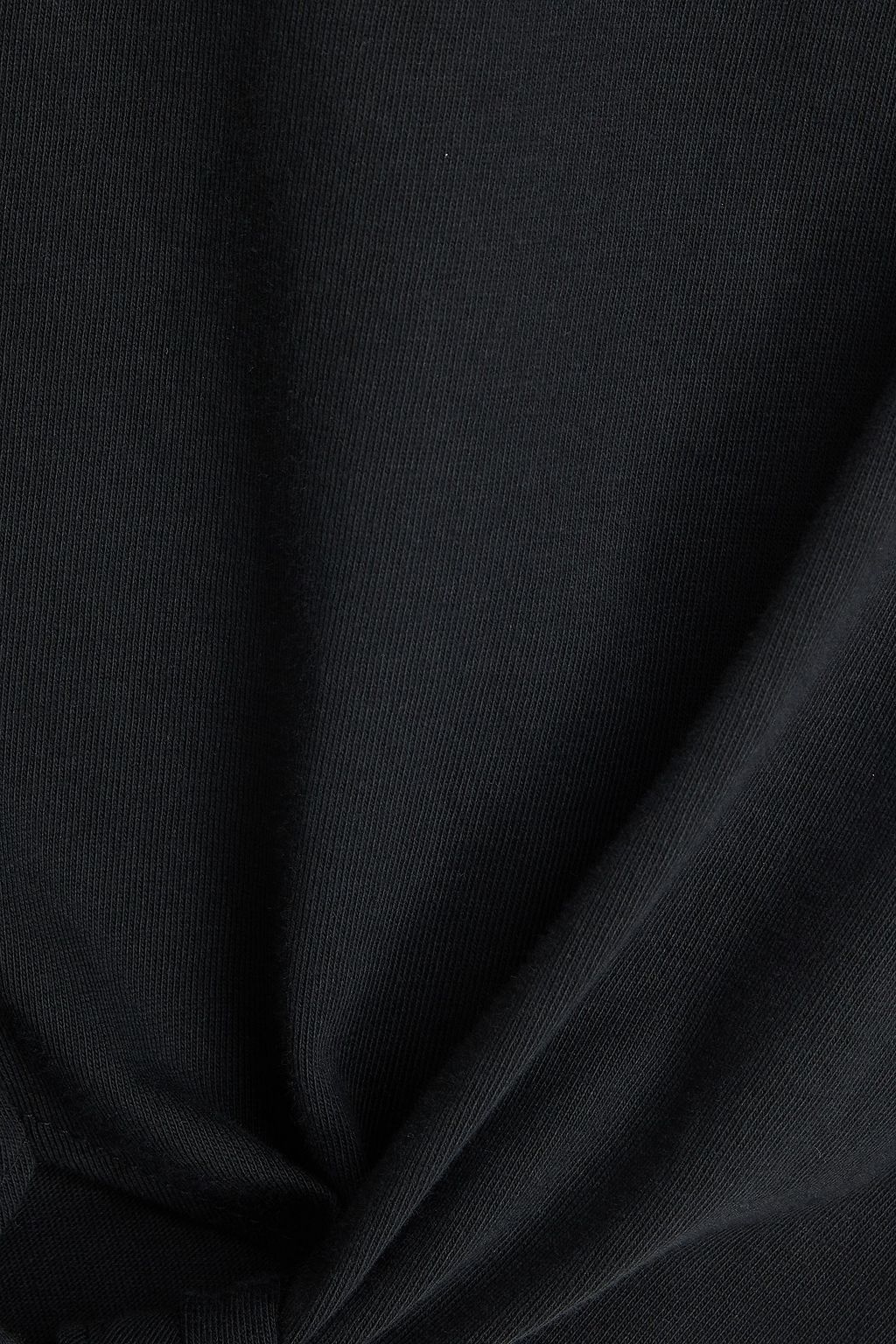 RAG & BONE تي شيرت ميكا من القطن والجيرسي بتصميم معقود