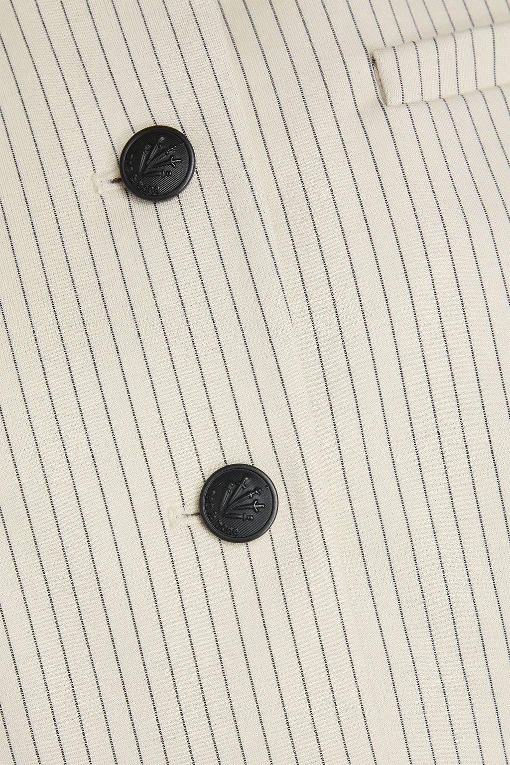 RAG & BONE Slade pinstriped jersey vest
