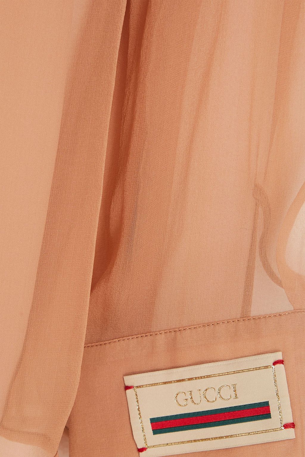 GUCCI Silk-voile shirt