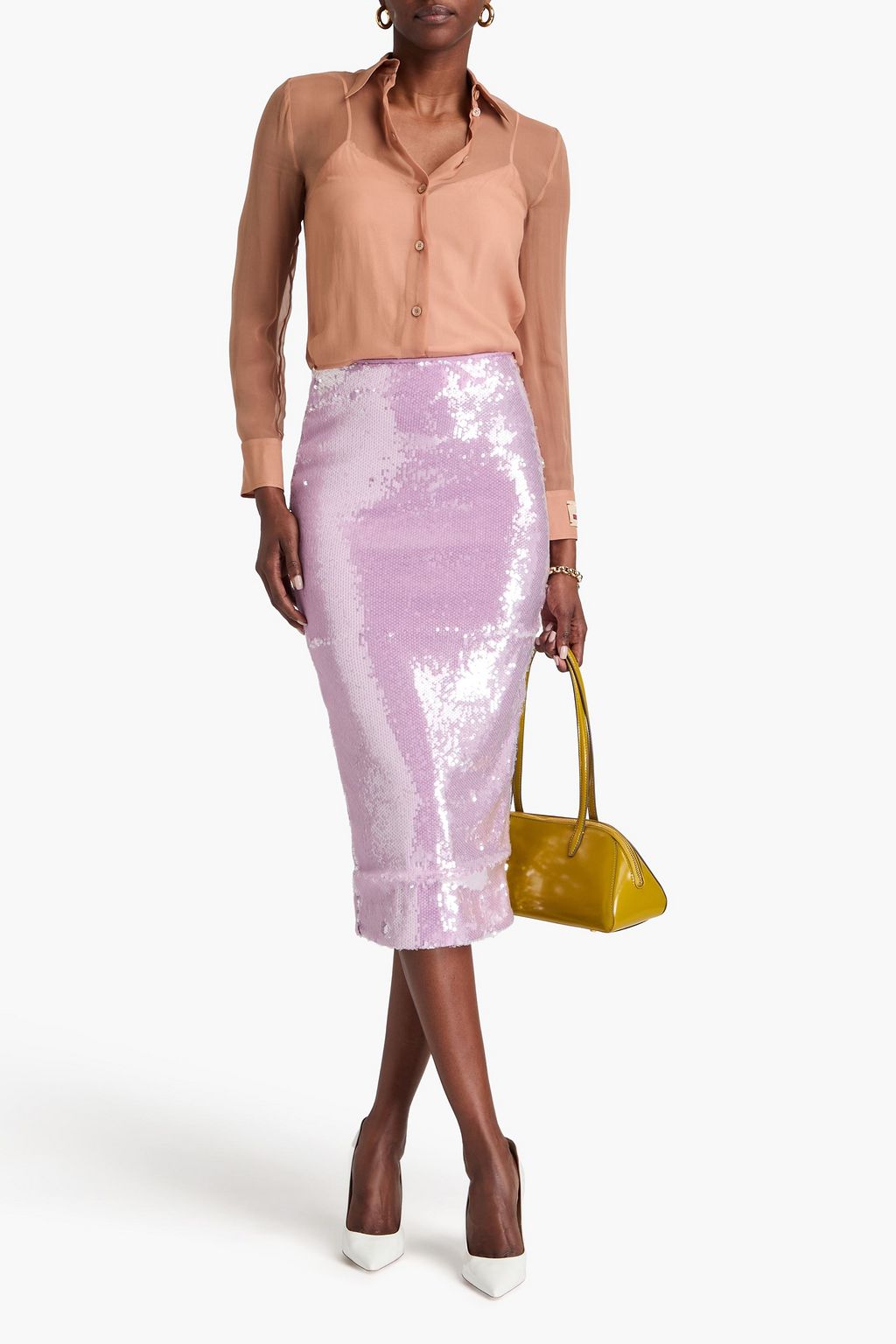 GUCCI Silk-voile shirt