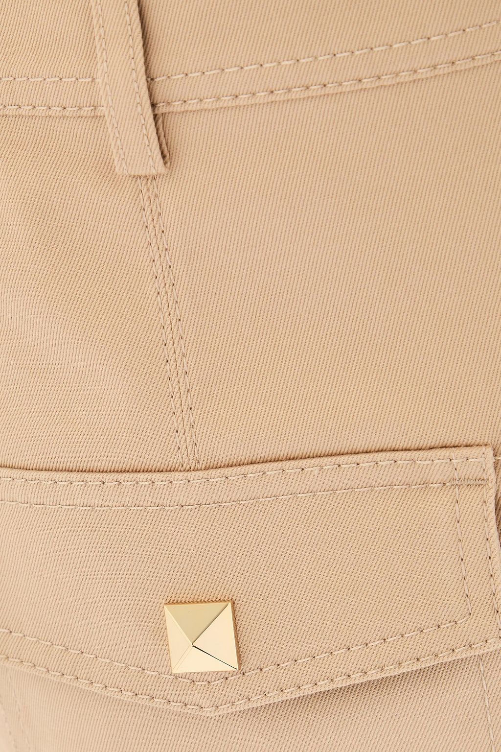 VALENTINO GARAVANI コットン混ギャバジン ショートパンツ