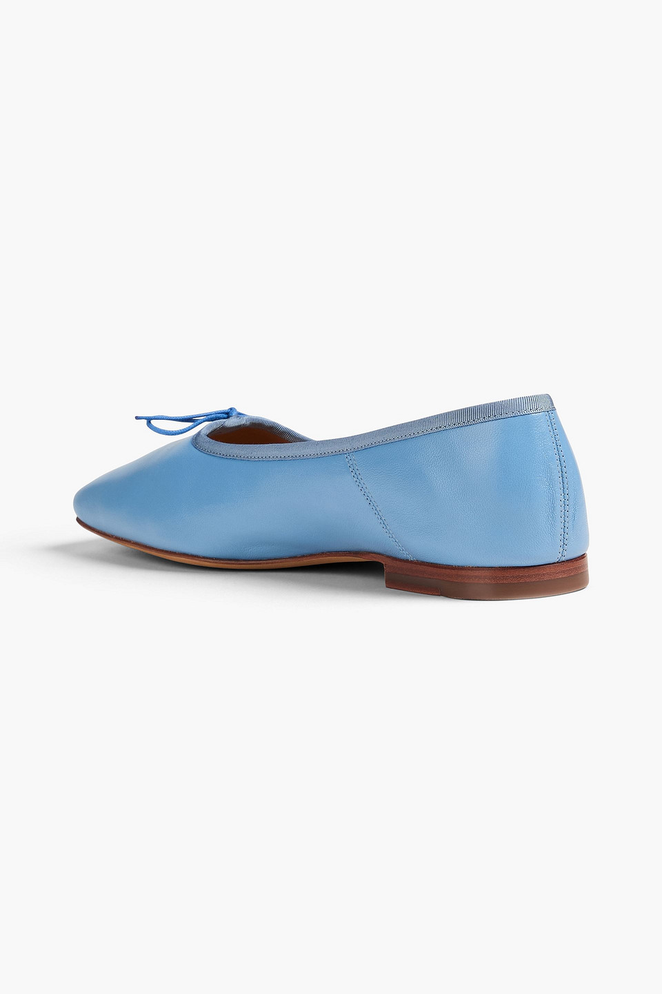 MANSUR GAVRIEL LEATHER BALLET FLATS